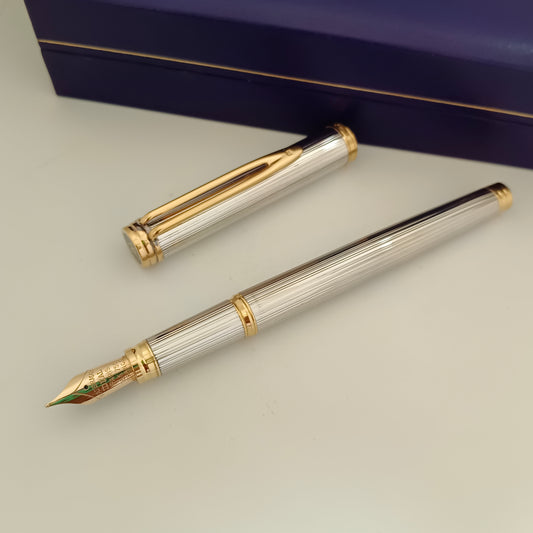 Waterman Le man 200 Sterling Silver Fountain Pen - GT