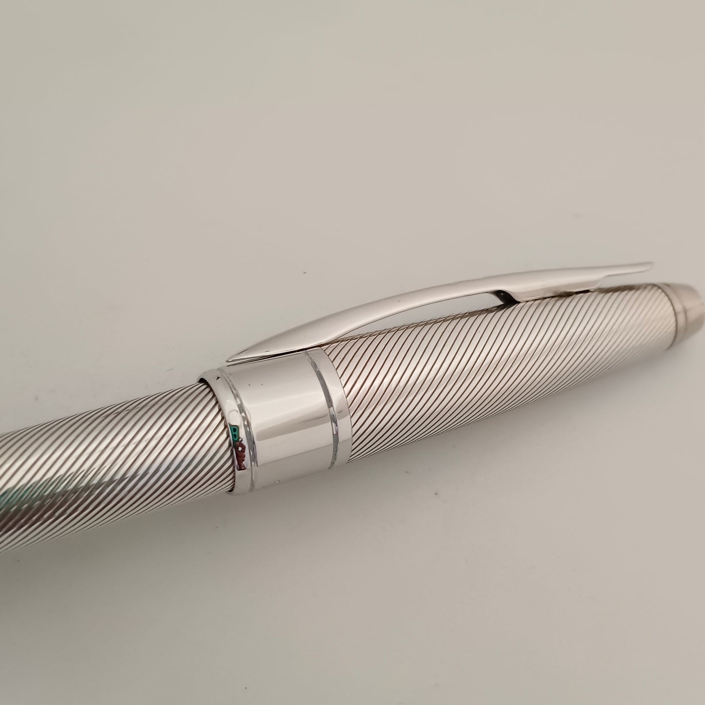 Cross Apogee Sterling Silver With Platinum Fountain Pen