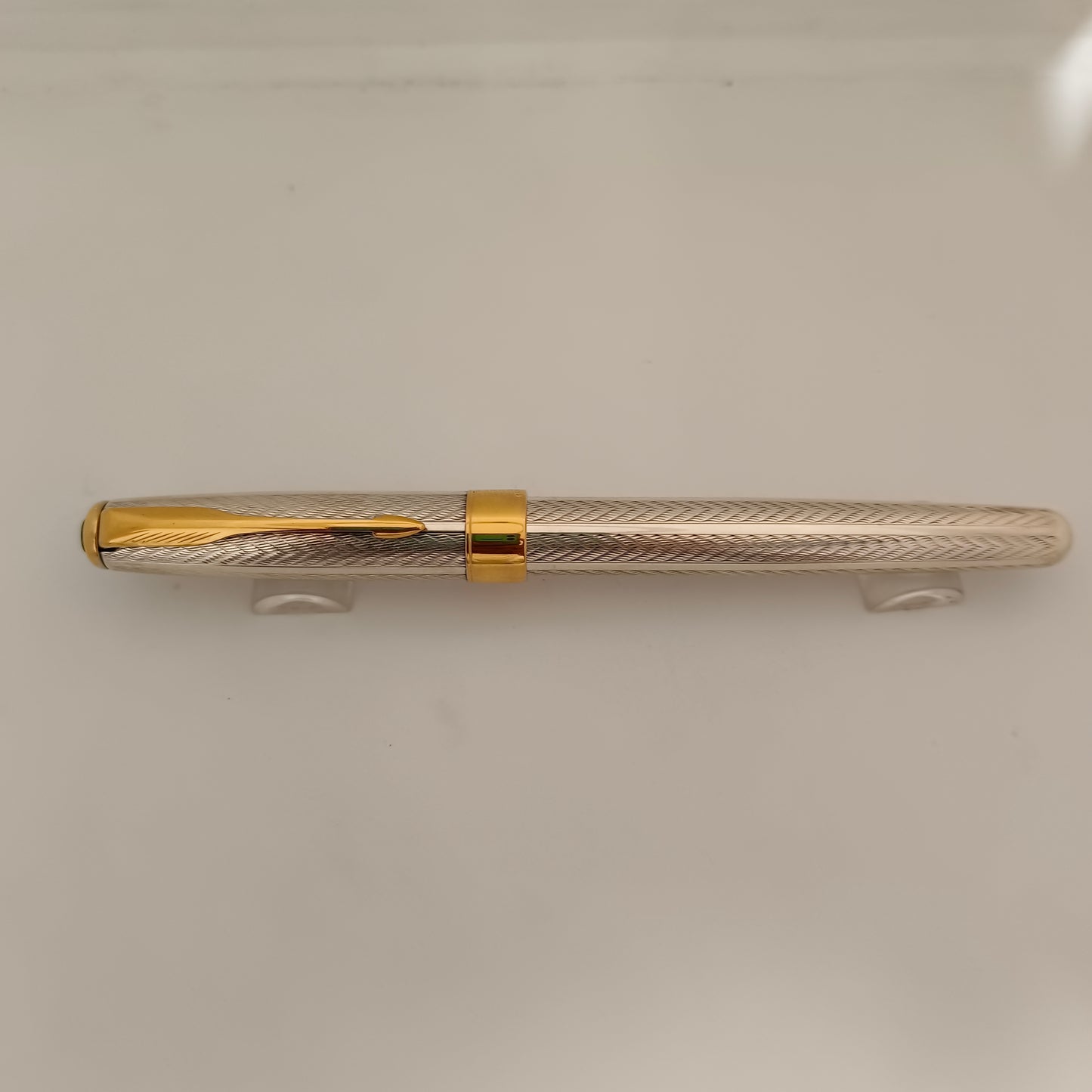Parker Sonnet Fougere Sterling Silver Fountain Pen