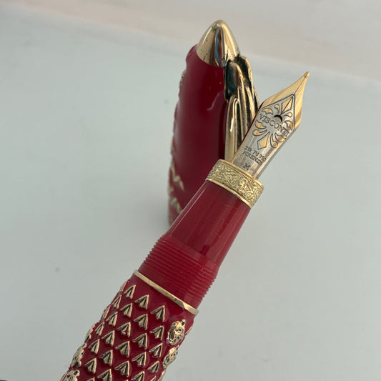 Visconti "The Golden Man" Limited Edition Vermeil Fountain Pen