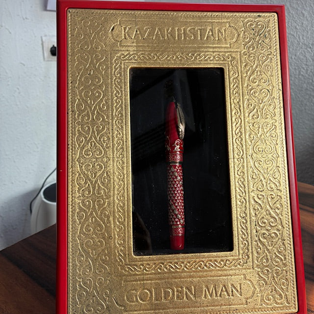 Visconti "The Golden Man" Limited Edition Vermeil Fountain Pen