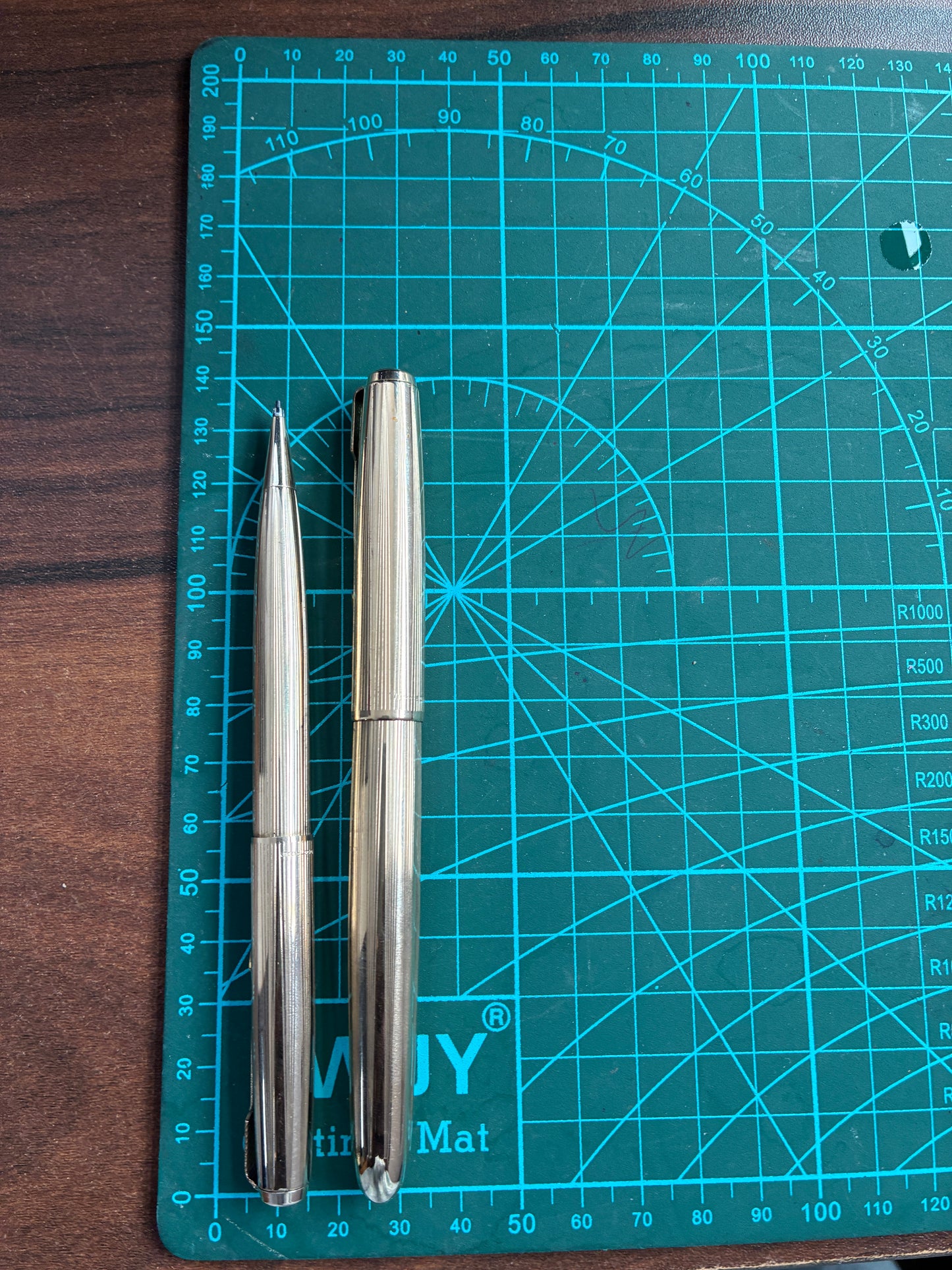 Parker 51 Signet Aeromatic 1/10 12kt Gold Filled Fountain Pen & Pencil Set