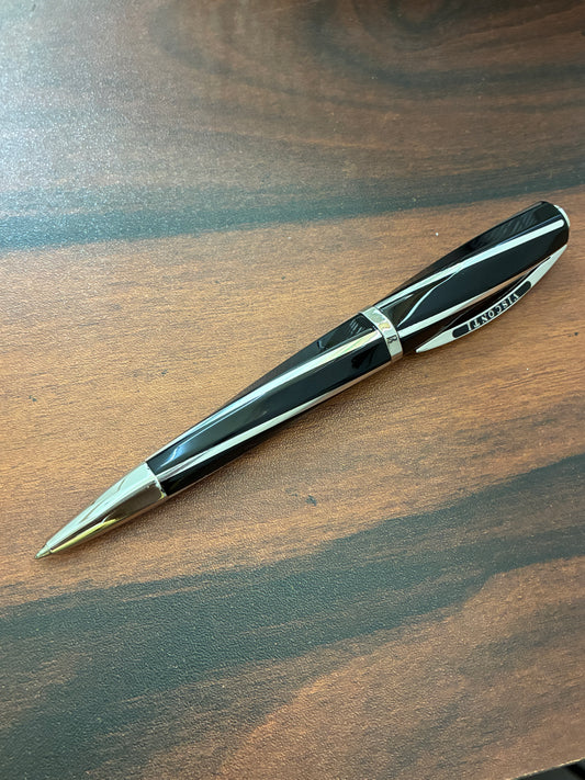 Visconti Divina Elegance Black Ballpoint Pen Made in Italy