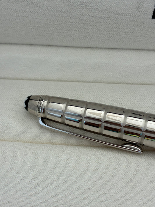 Montblanc Solitaire Platinum Plated Classique No. 144 Rollerball Pen