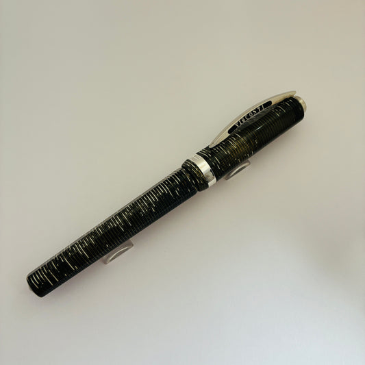 Visconti Wall Street Pearl Grey Celluloid Rollerball Pen