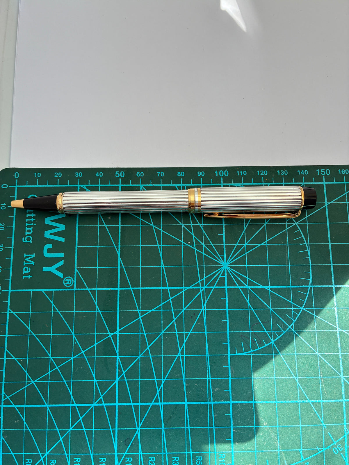 Waterman Paris Le Man 100 Sterling Silver Godron Ballpen