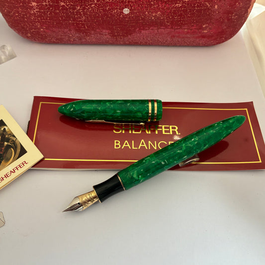 Sheaffer Balance II Fountain Pen - Jade Green