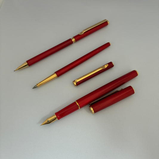 Vintage Pilot Miunet Miniature Size Pen Set - Japan