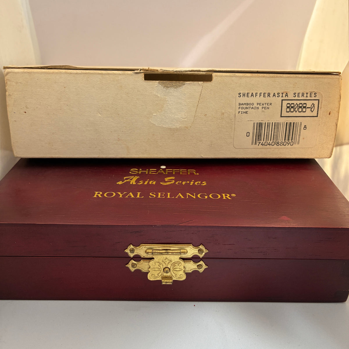 Sheaffer Royal Selangor Pewter "Bamboo" Fountain Pen