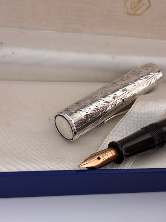 Vintage Waterman 452 Sterling Silver Fountain pen