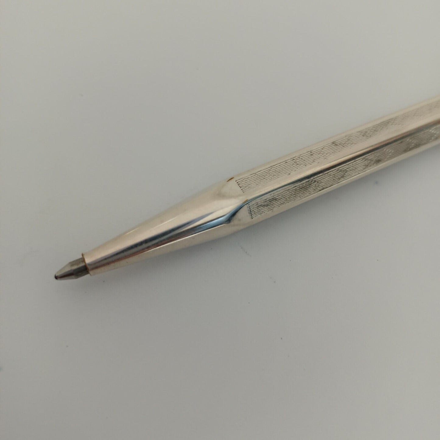 Silver Pen Caran d'Ache Rieter Silver Plated Ballpoint Pen