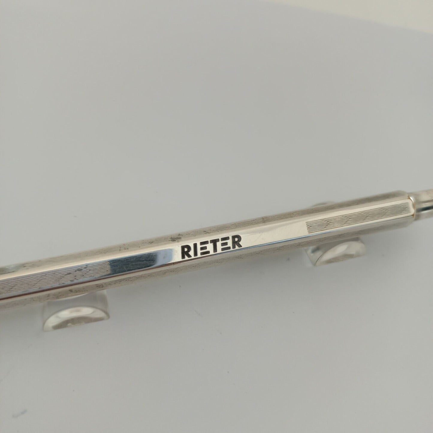 Silver Pen Caran d'Ache Rieter Silver Plated Ballpoint Pen