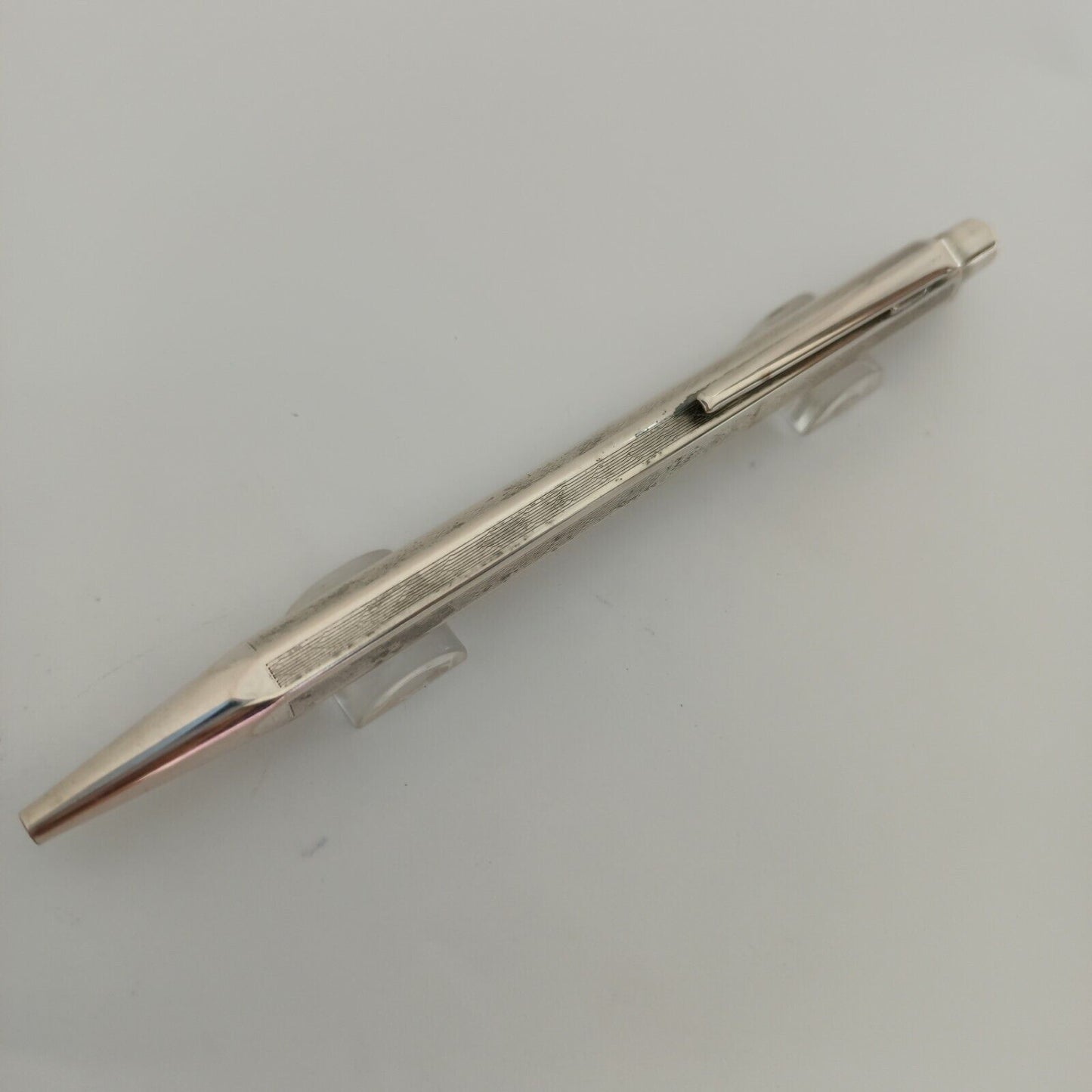 Silver Pen Caran d'Ache Rieter Silver Plated Ballpoint Pen