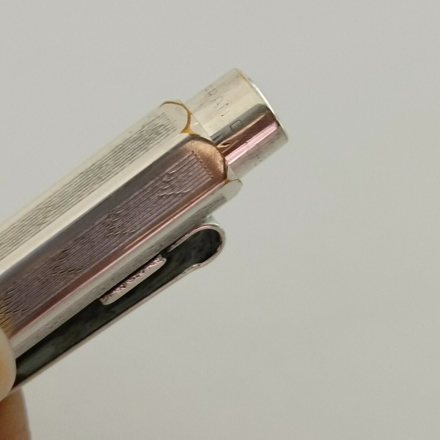 Silver Pen Caran d'Ache Rieter Silver Plated Ballpoint Pen