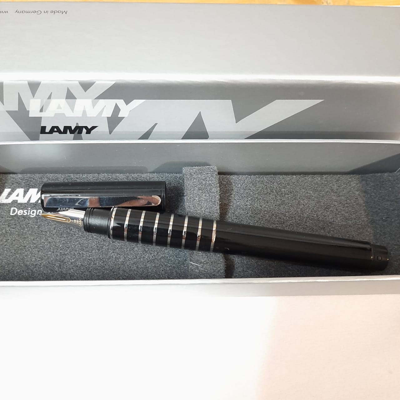 Lamy accent brilliant LD Fountain pen 14kt fine nib