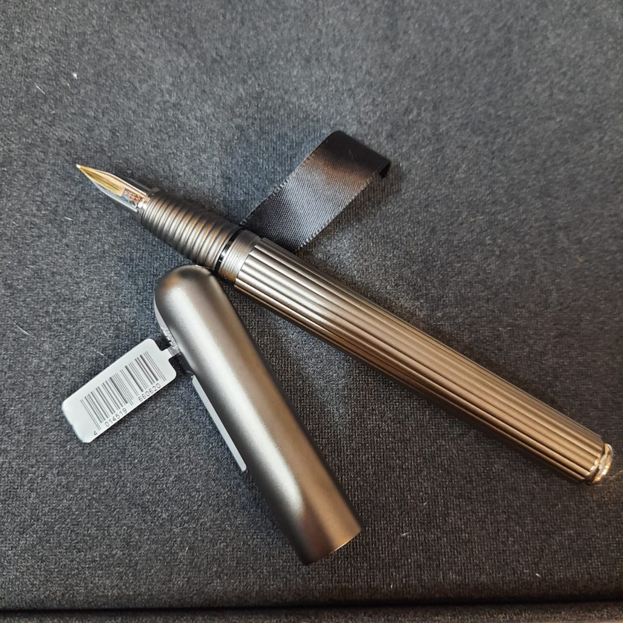 Lamy Imporium Titanium Fountain Pen 14Kt Medium