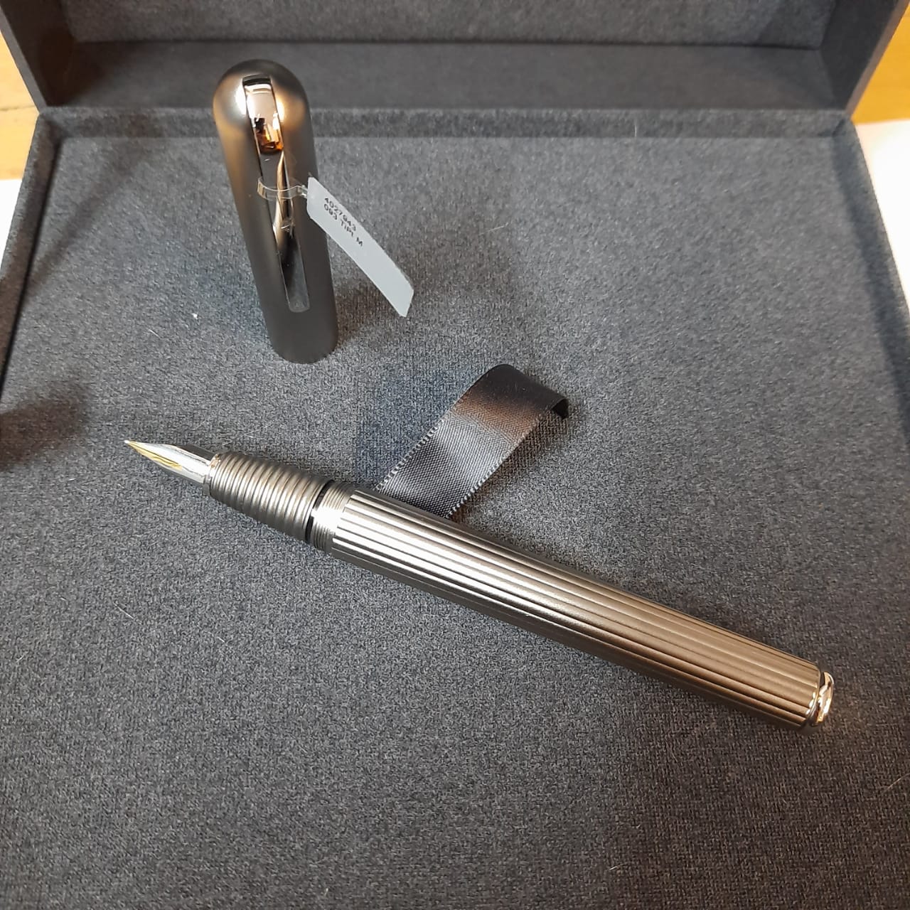 Lamy Imporium Titanium Fountain Pen 14Kt Medium