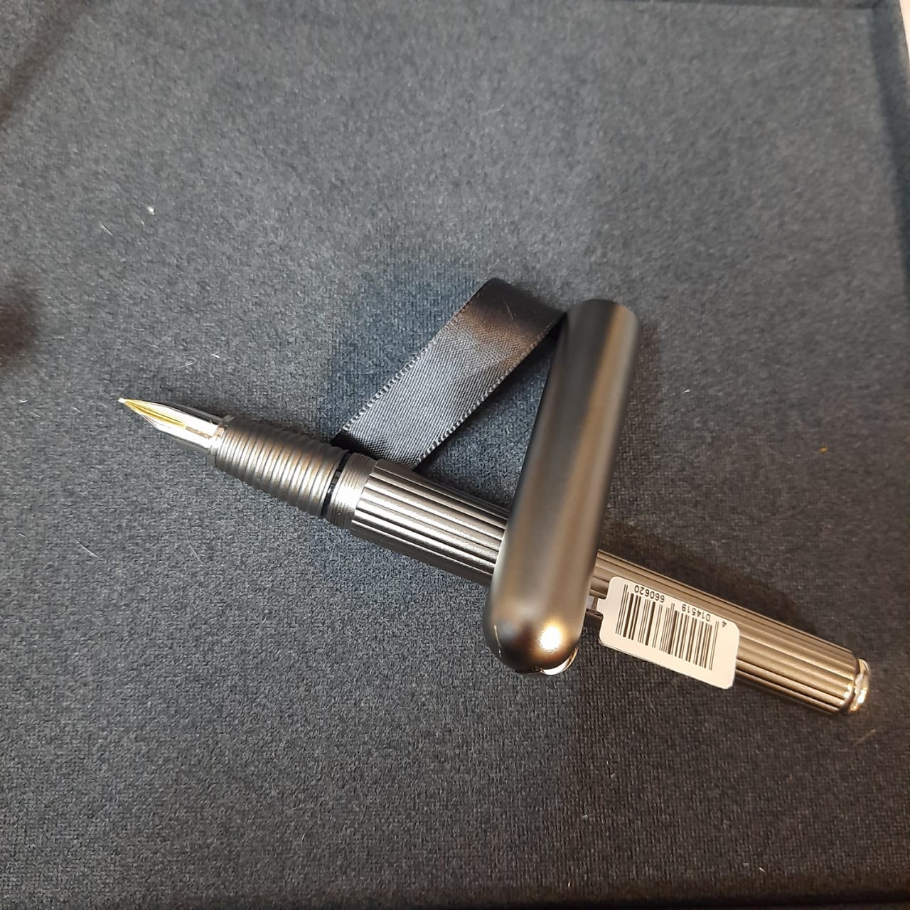 Lamy Imporium Titanium Fountain Pen 14Kt Medium
