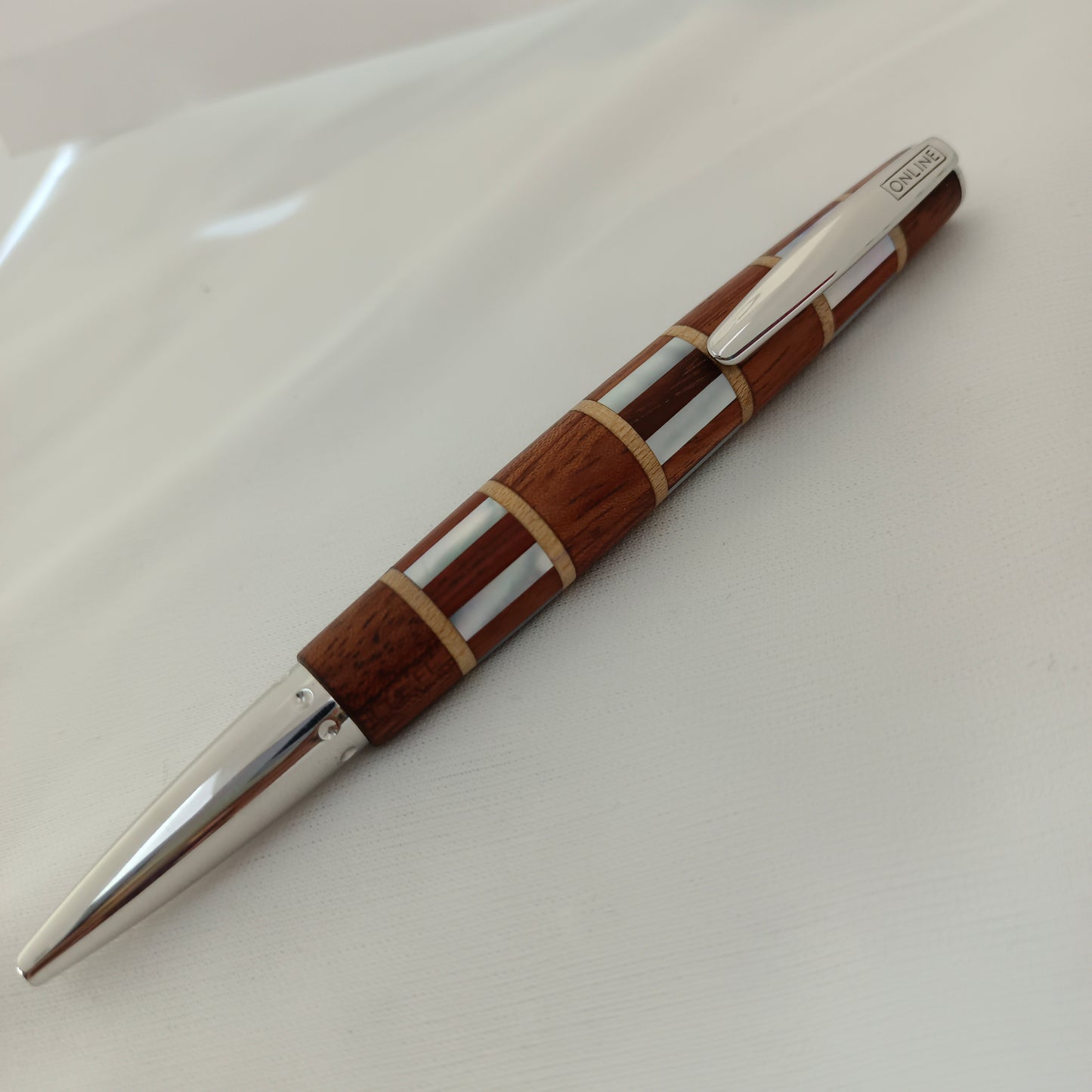 Online Top Line Roses Maple Rosewood Ball Pen