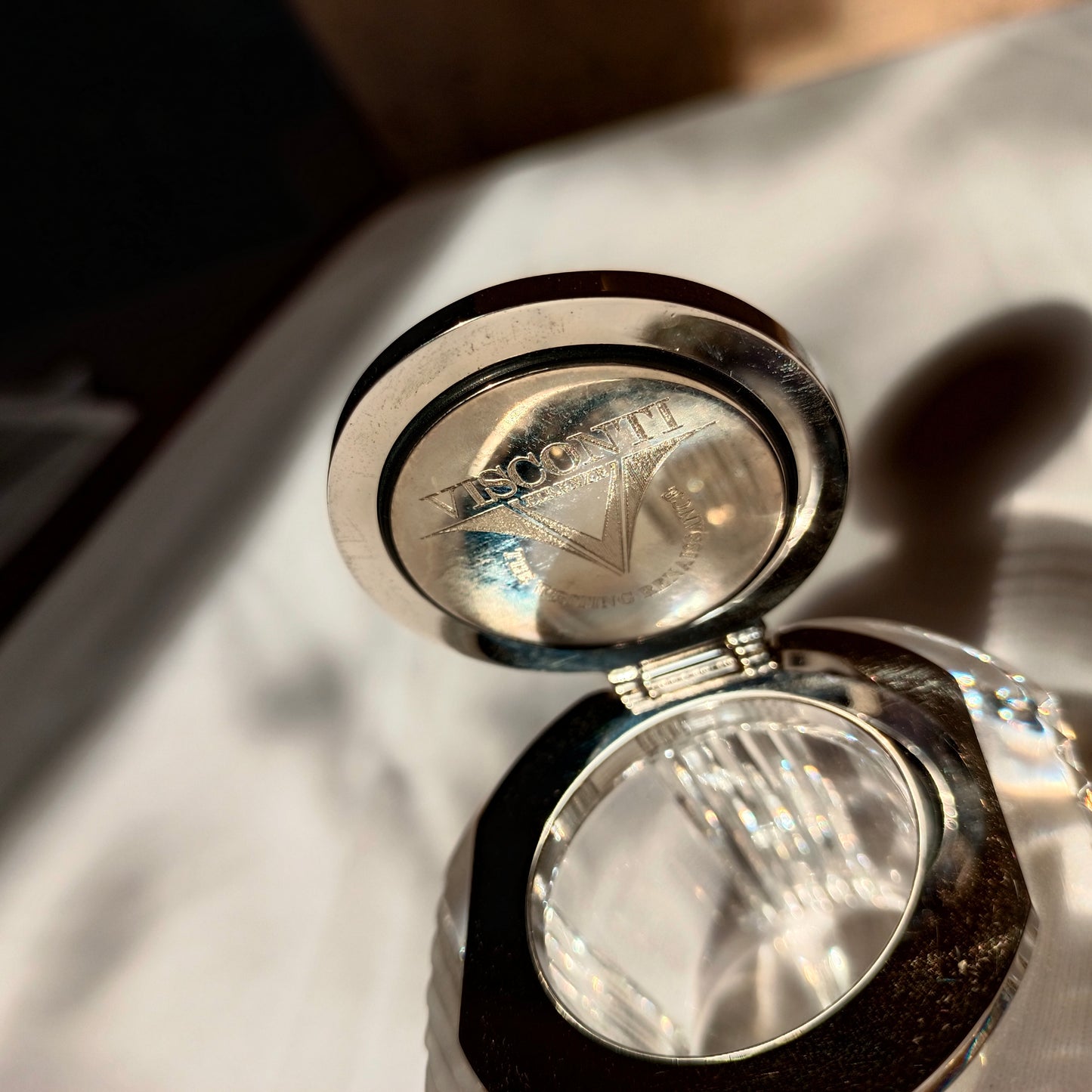 Visconti Crystal Inkwell