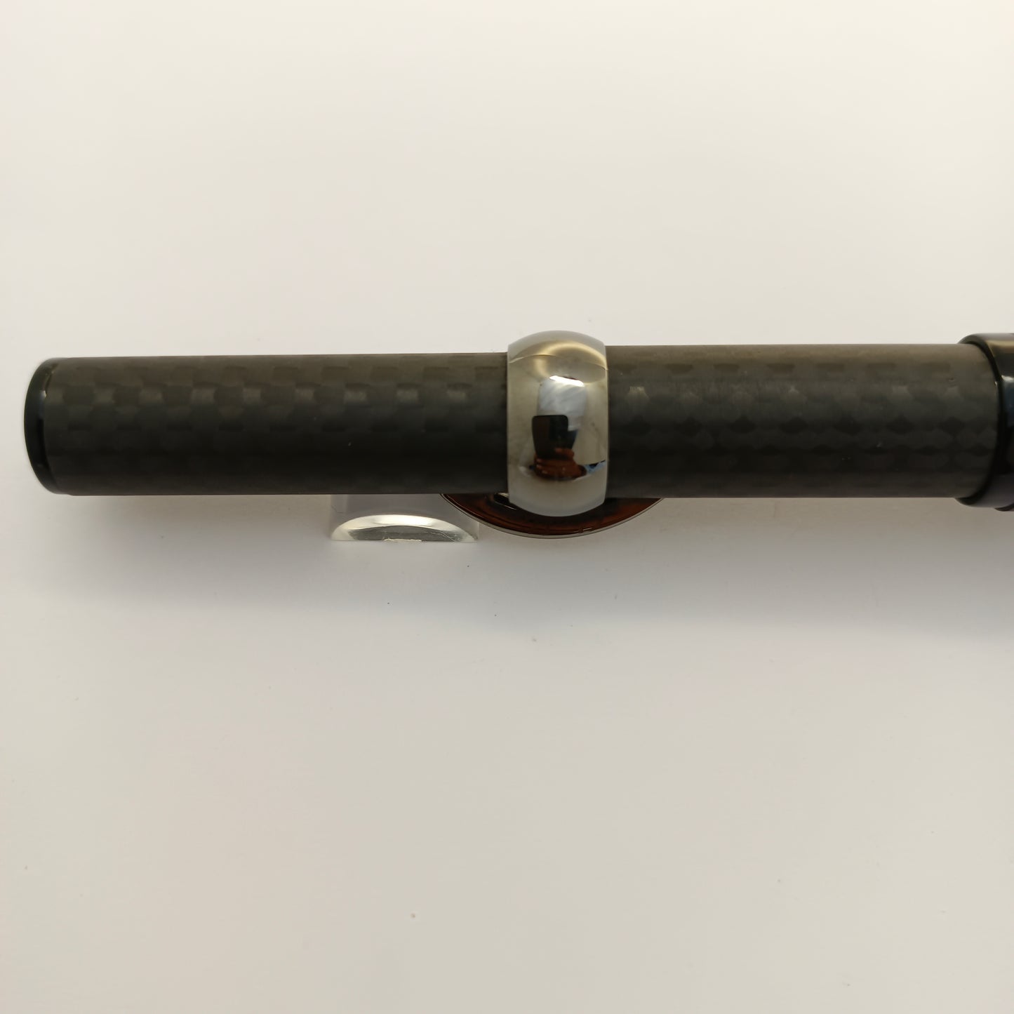 Conklin Crescent Matte Mark Twain Carbon Stealth Fountain Pen