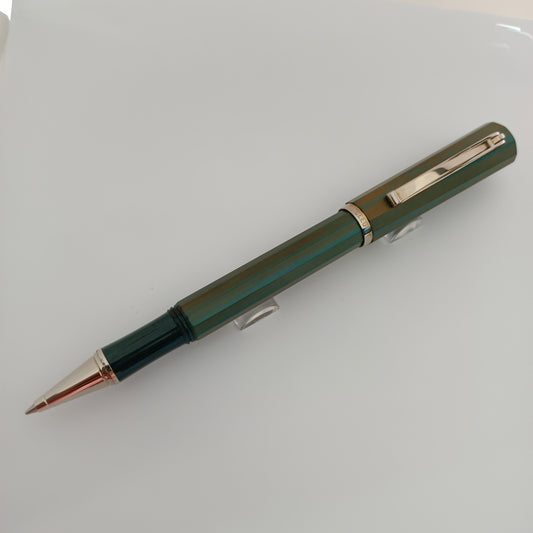 Cleo Skribent Ebonite Roller Pen Green