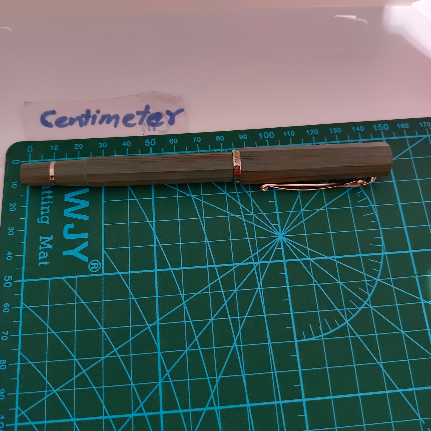 Cleo Skribent Ebonite Roller Pen Green