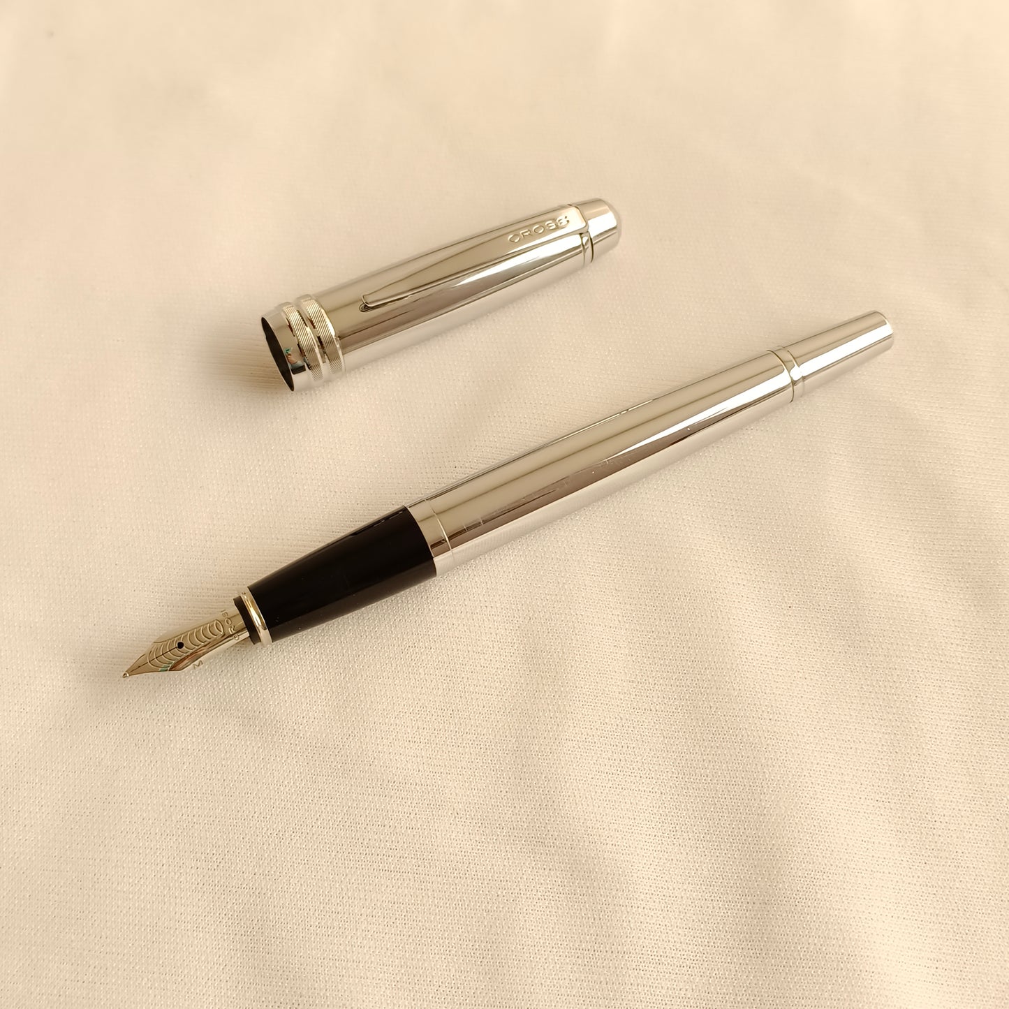 Cross Bailey Chrome Fountain Pen