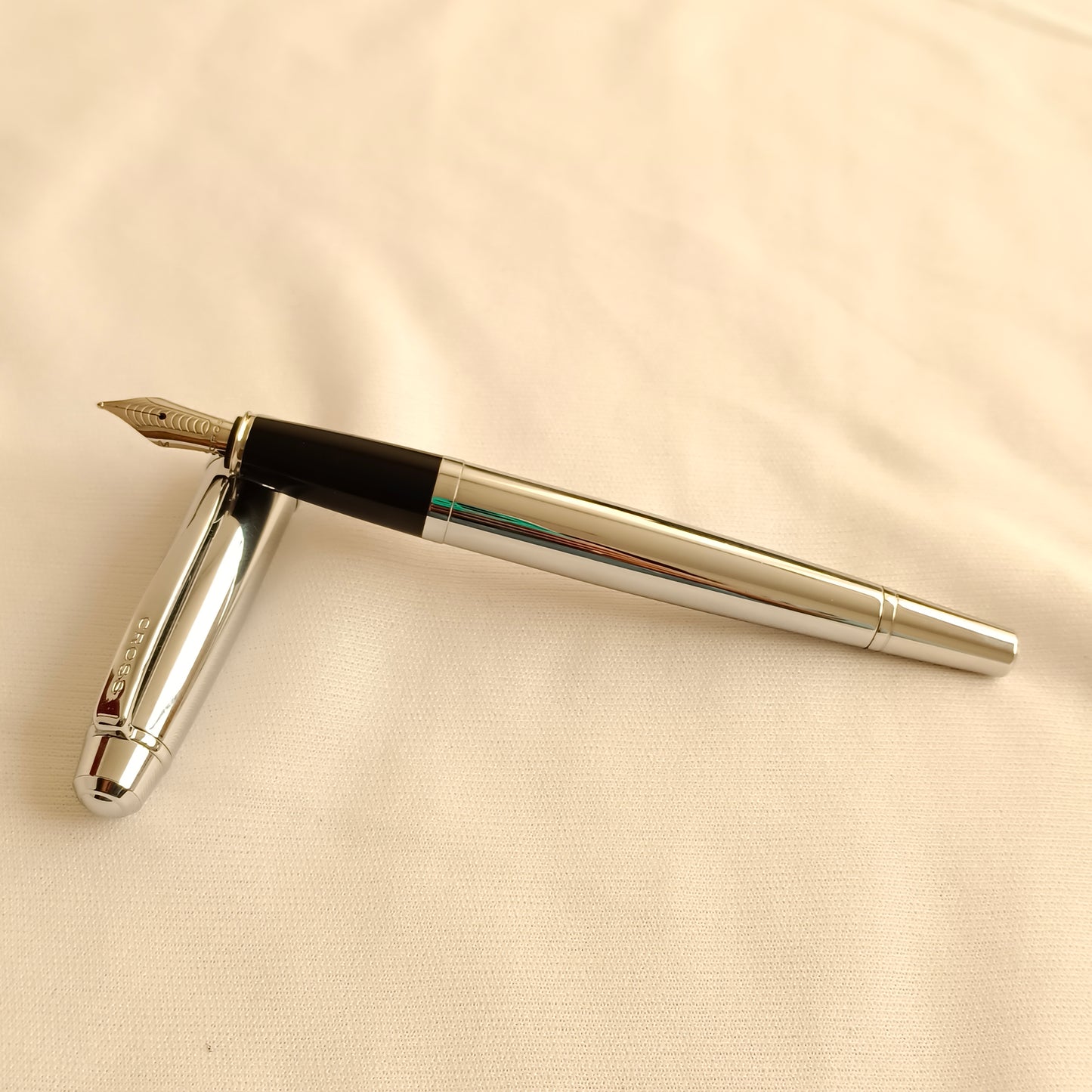 Cross Bailey Chrome Fountain Pen