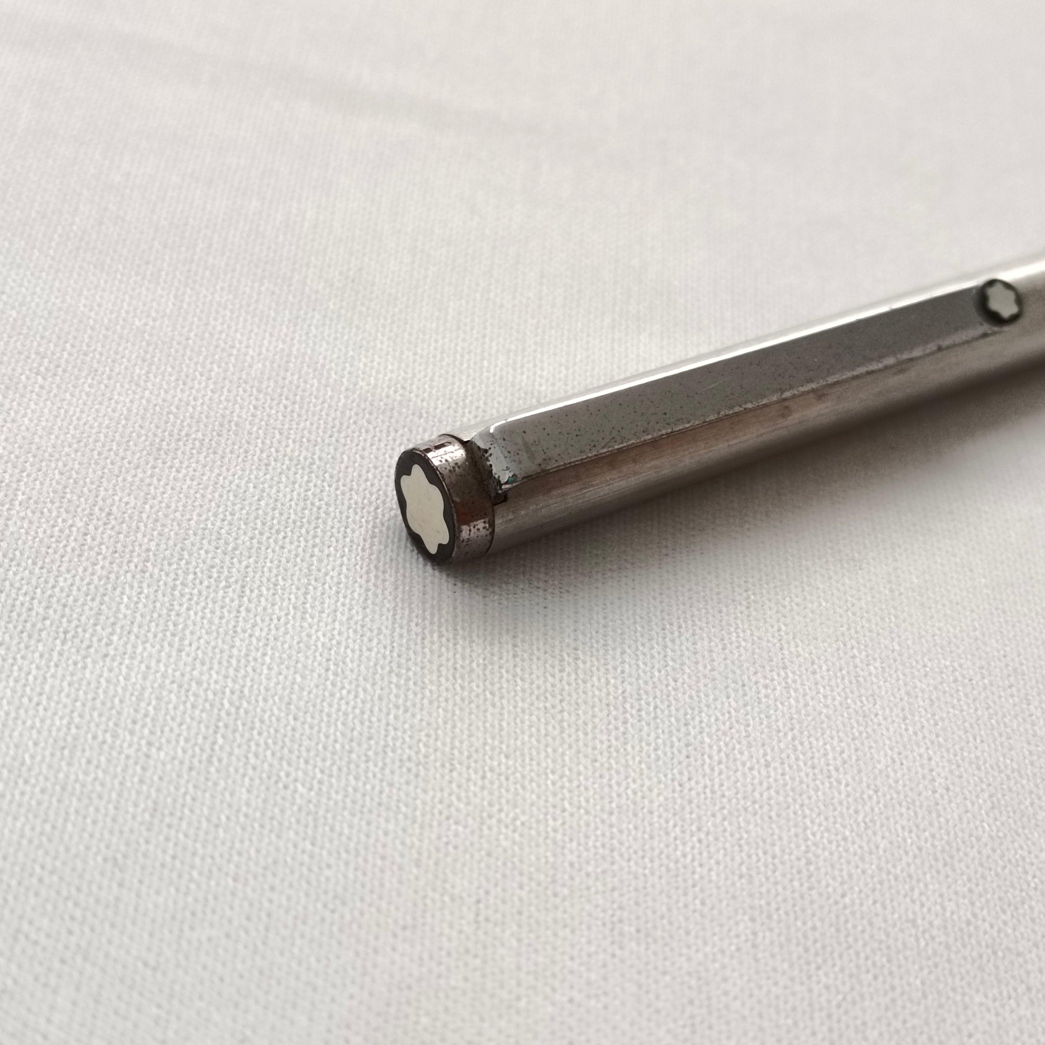 Montblanc Chromatic Brushed Steel Ballpoint Pen – Vintage Pen Store