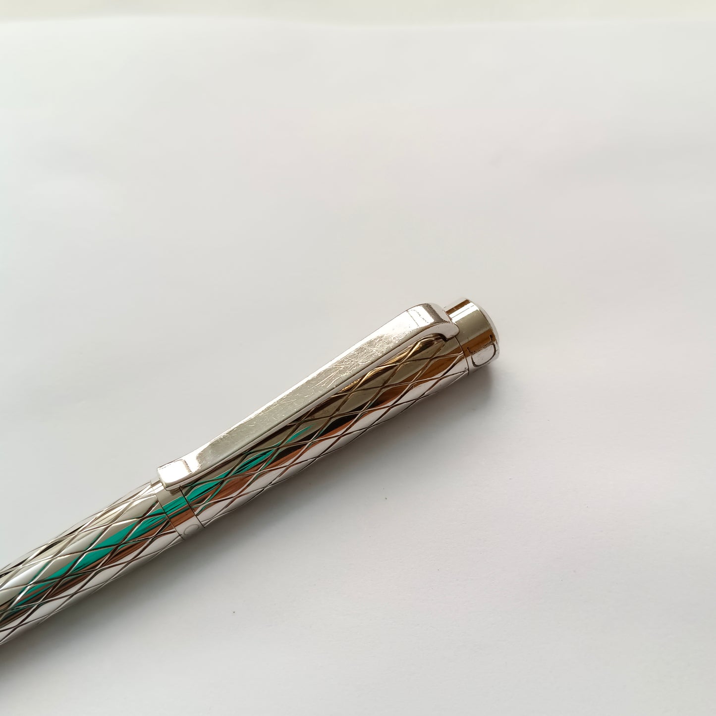 Christian Dior Silver Plated Classic Ballpoint Pen