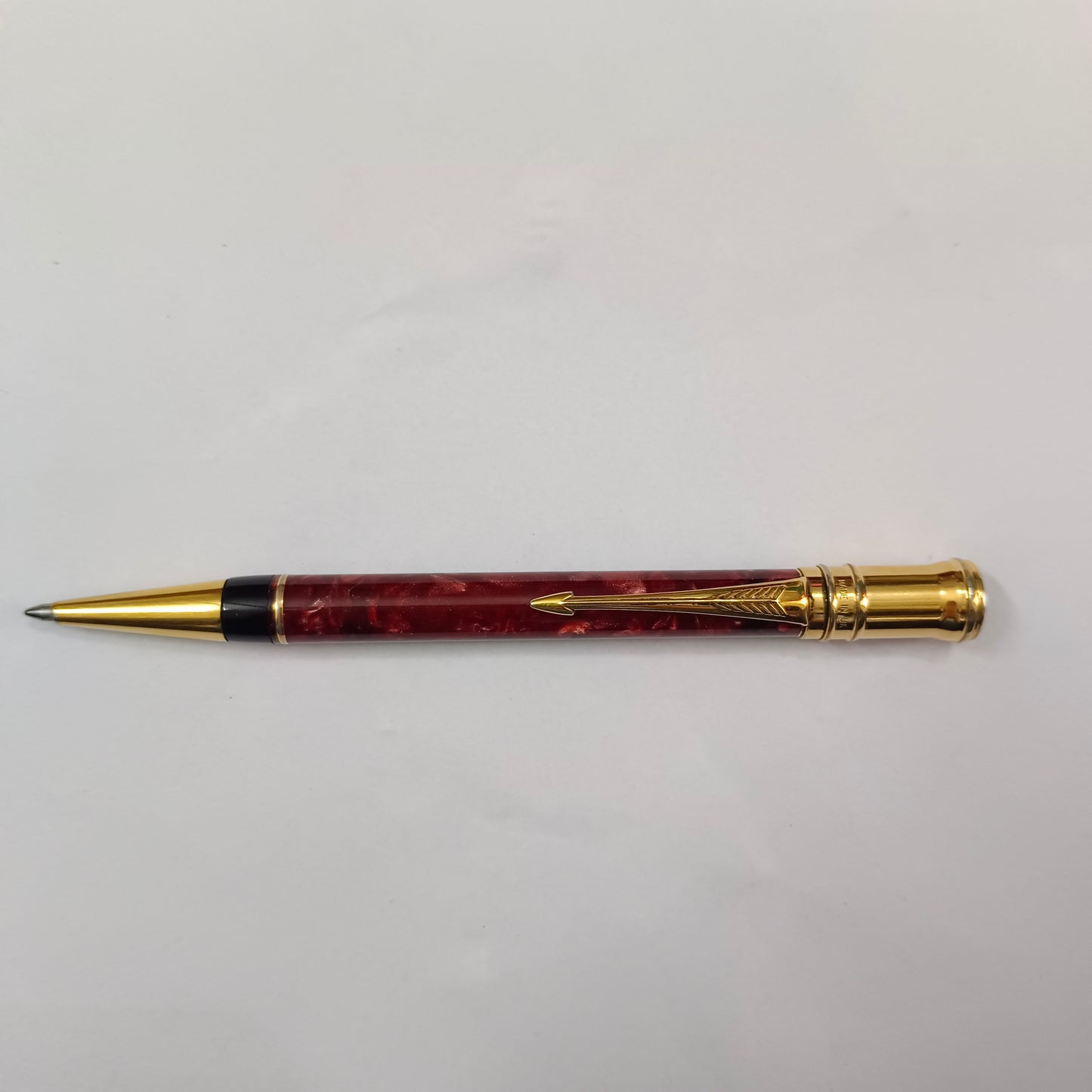 Parker Duofold Jasper Red Ballpoint Pen