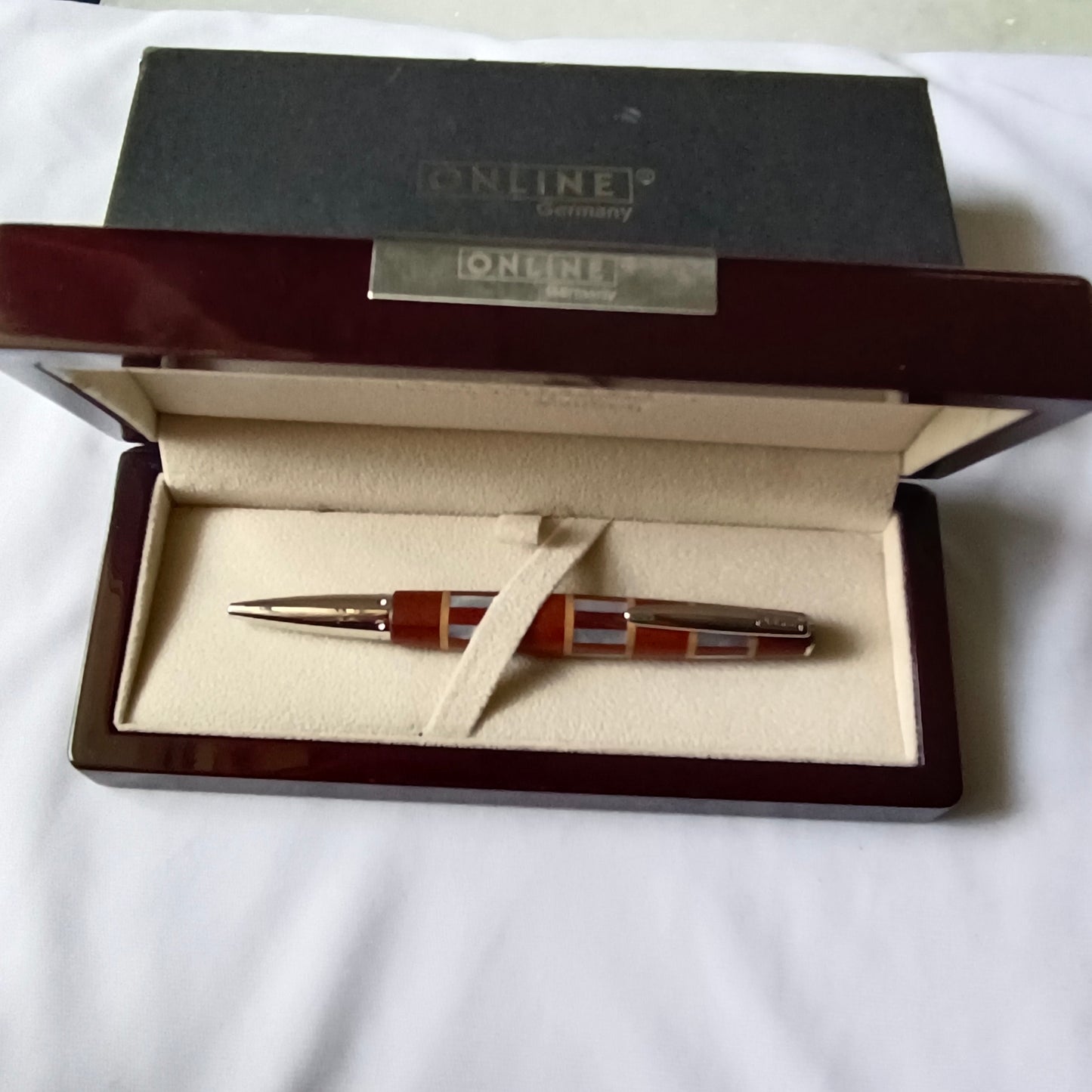 Online Top Line Roses Maple Rosewood Ball Pen