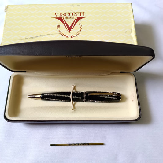 Visconti Divina Royale Ball Pen Black
