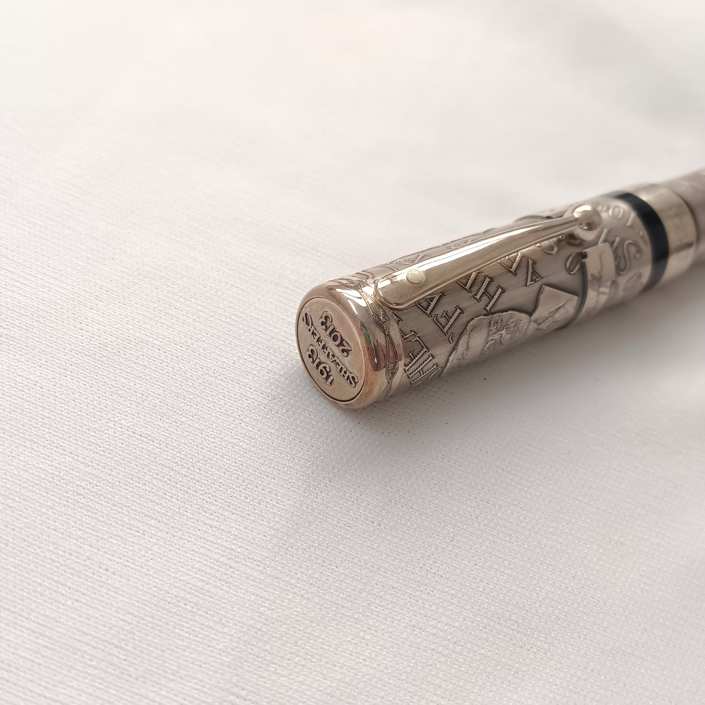 Sheaffer centennial 100 years limited edition sterling silver fountain pen