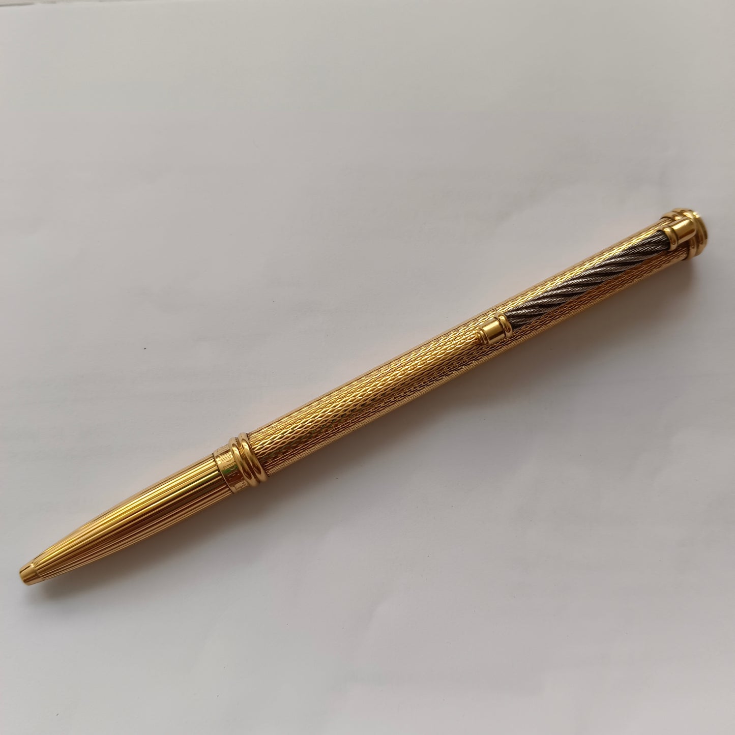 Philippe Charriol Of Paris Gold Plated Ballpoint Pen