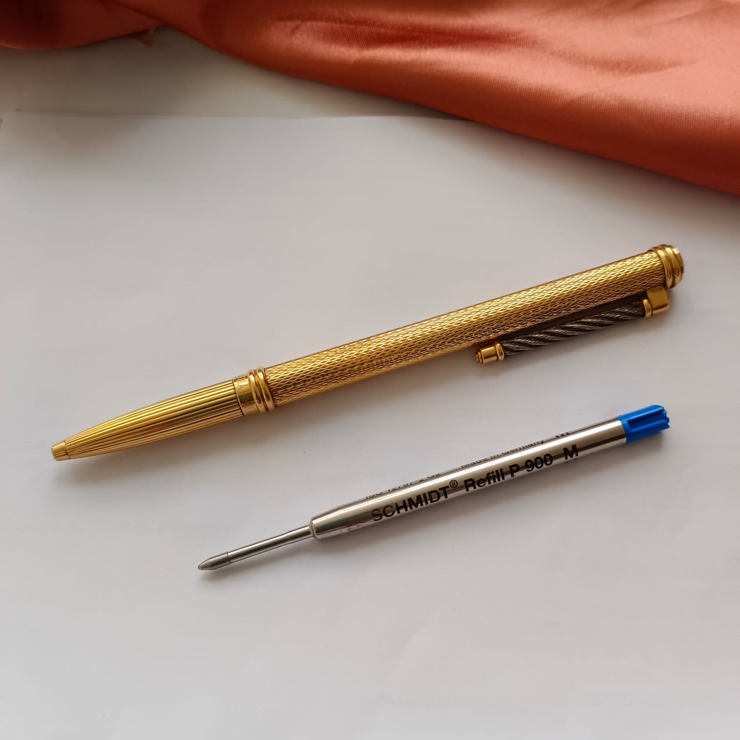 Philippe Charriol Of Paris Gold Plated Ballpoint Pen