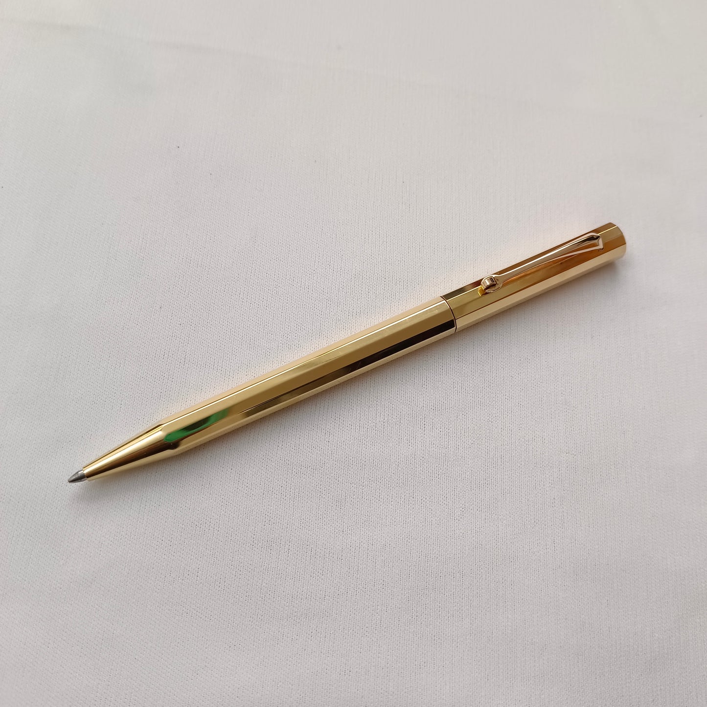 Omas 502 Gold Plated Ballpoint Pen