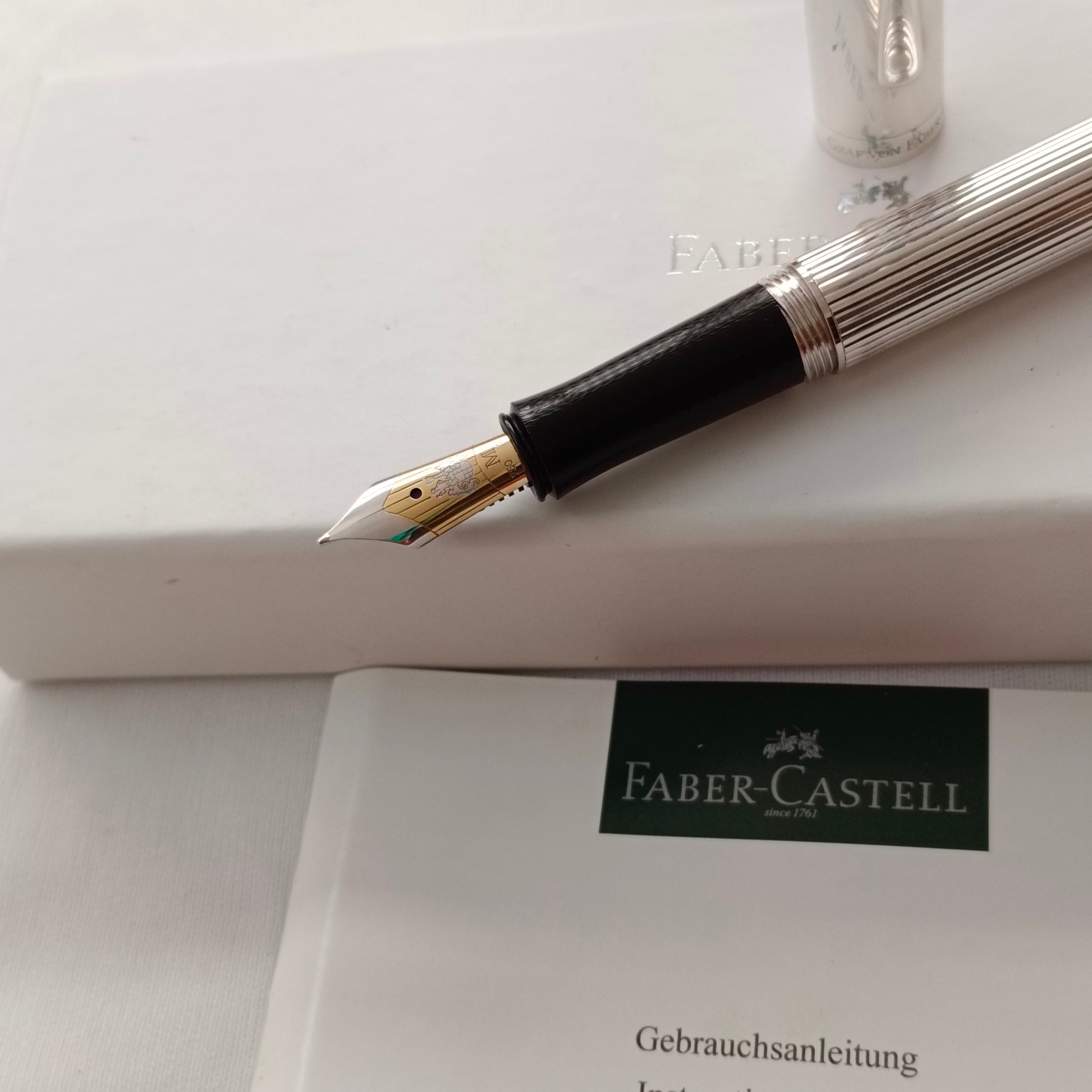 Graf von Faber castell Classica Platinum Plated Fountain pen