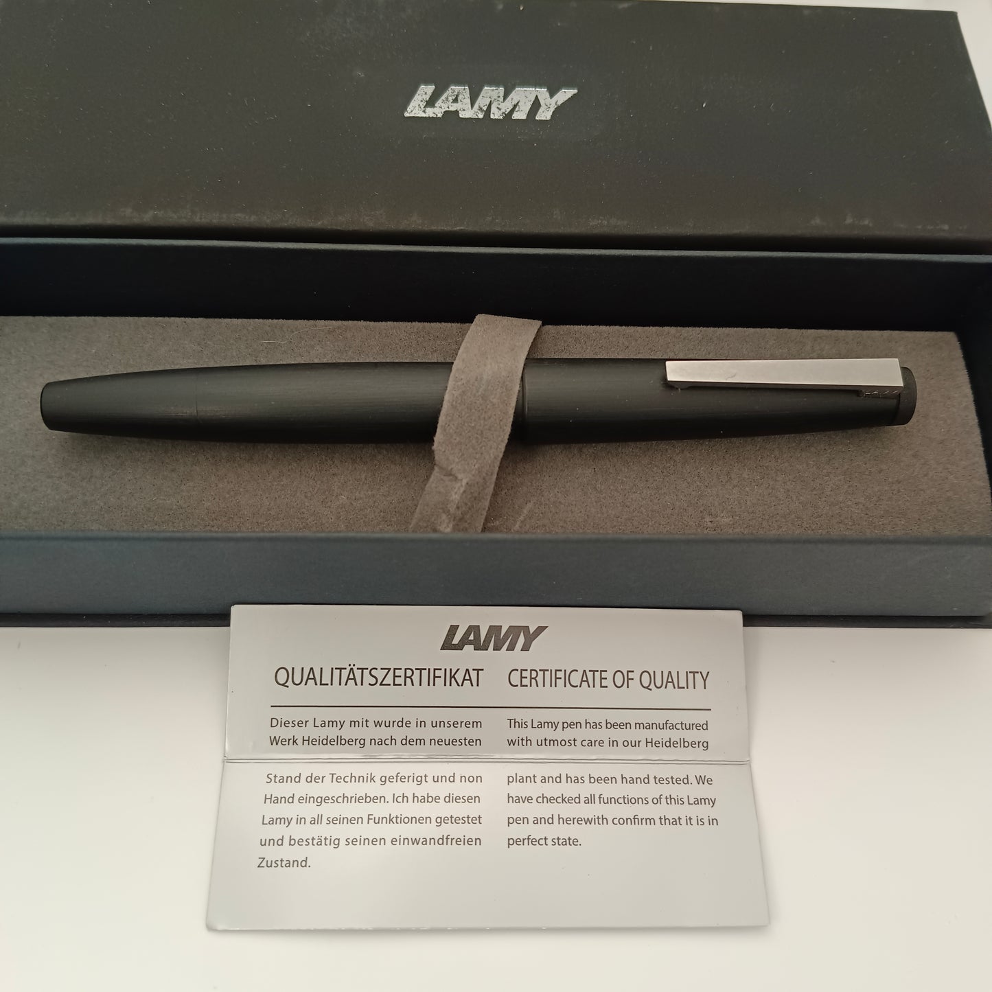 Lamy 2000 Black Fountain Pen