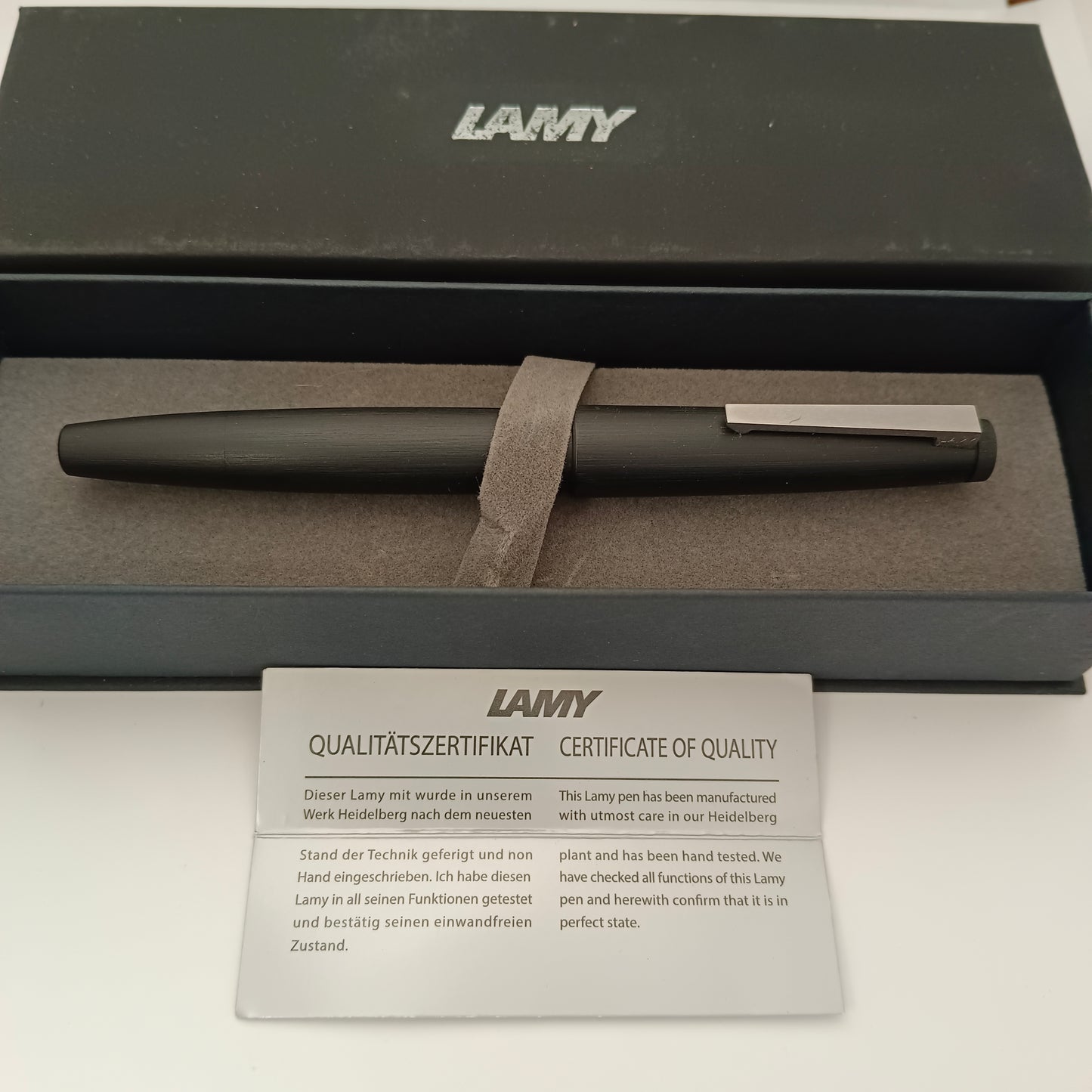 Lamy 2000 Black Fountain Pen