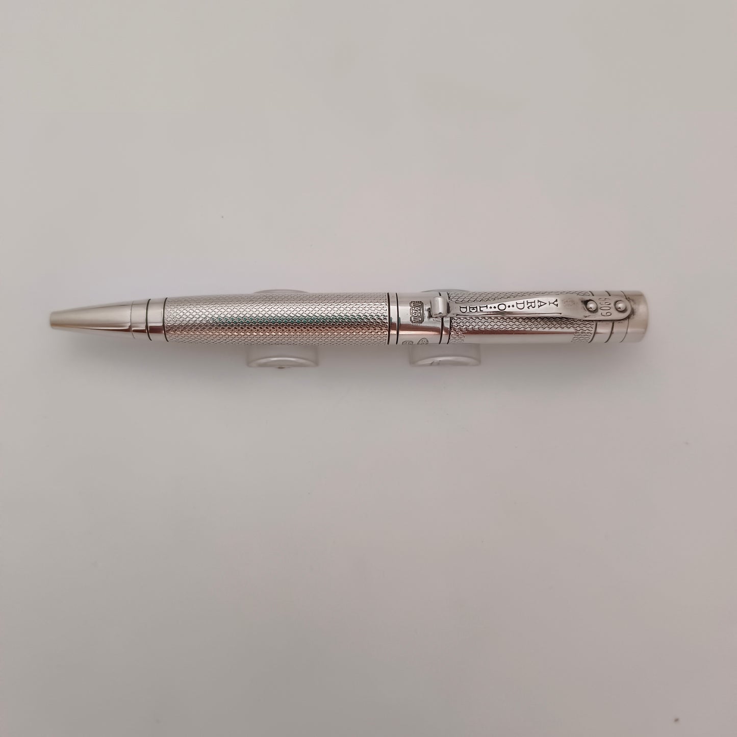 Yard-O-Led Viceroy Pocket Barley Sterling Silver Ballpoint Pen