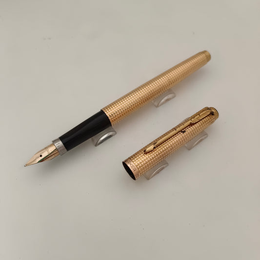 Vintage Parker 75 Insignia 20 Microns Fountain Pen