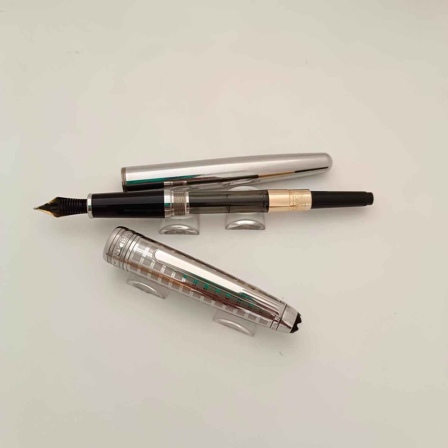 Montblanc Meisterstück Solitaire stainless Steel ii Fountain Pen