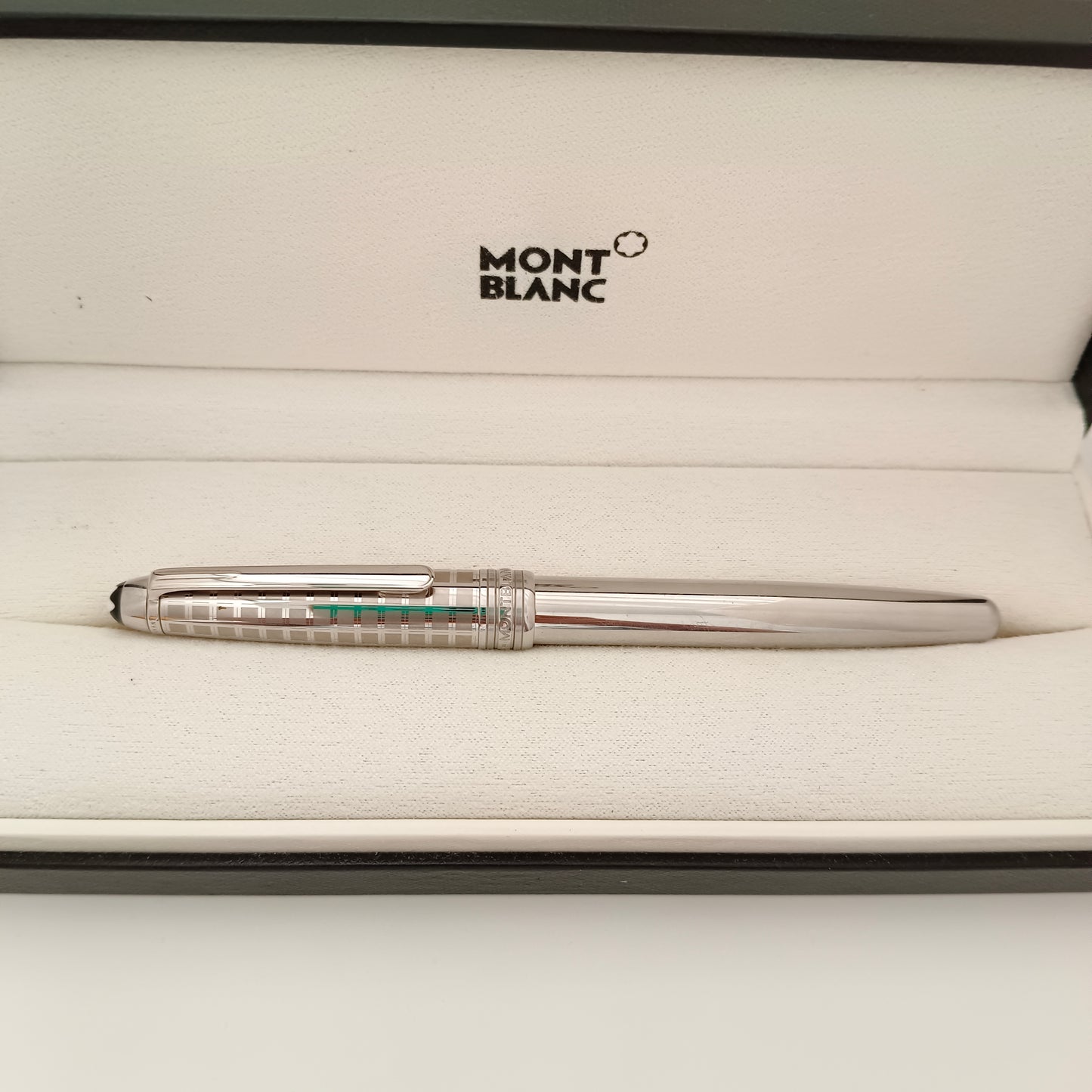 Montblanc Meisterstück Solitaire stainless Steel ii Fountain Pen