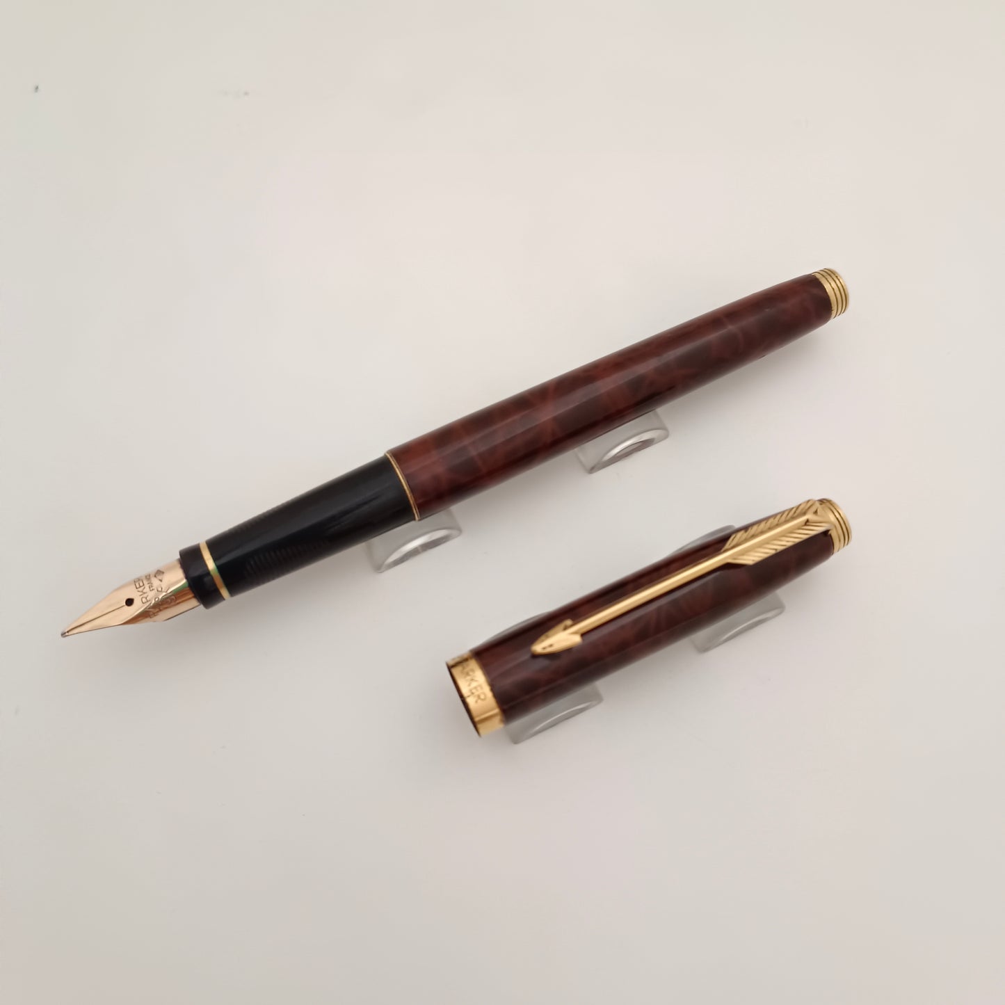 Vintage Parker 75 Fountain Pen - Thuya Brown Lacquer