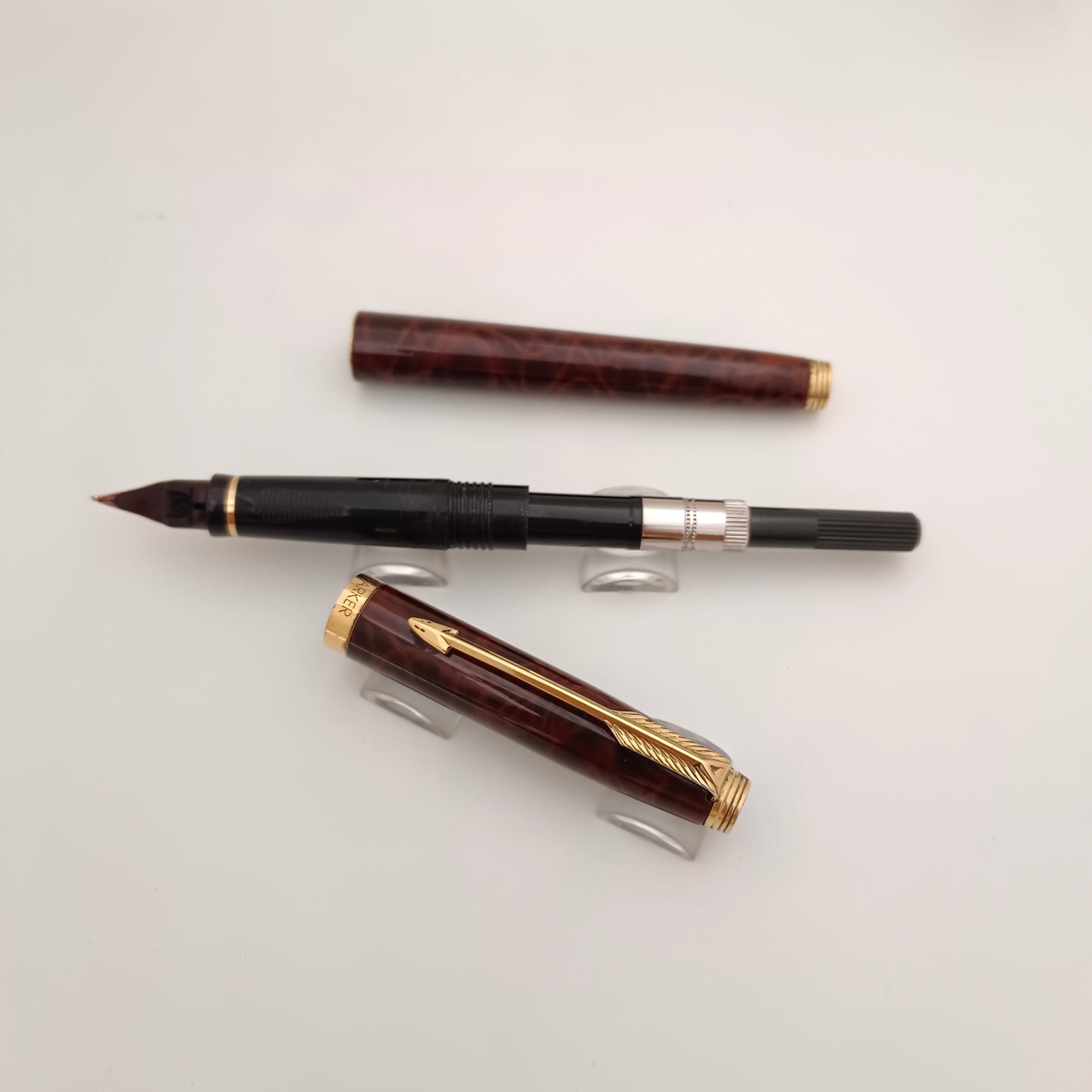 Vintage Parker 75 Fountain Pen - Thuya Brown Lacquer