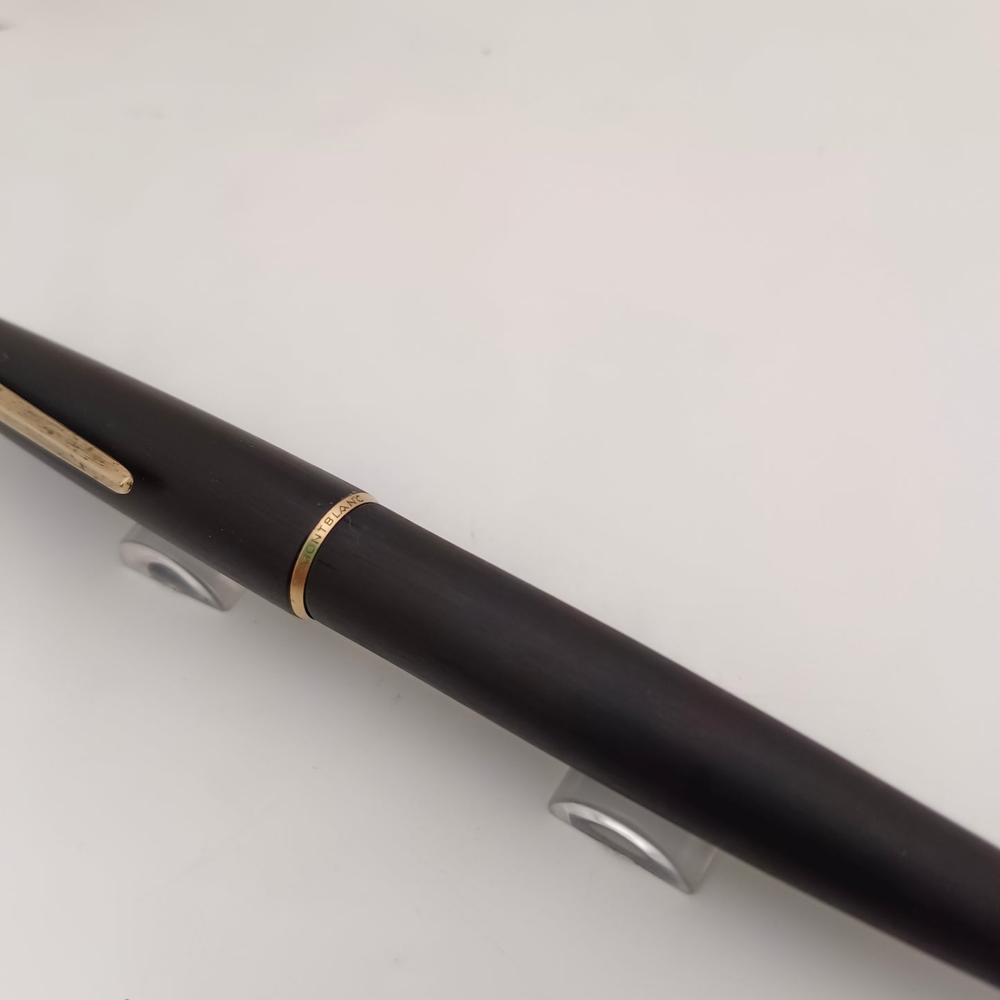 Vintage Montblanc 220 Matte Black Fountain Pen-Gold trim