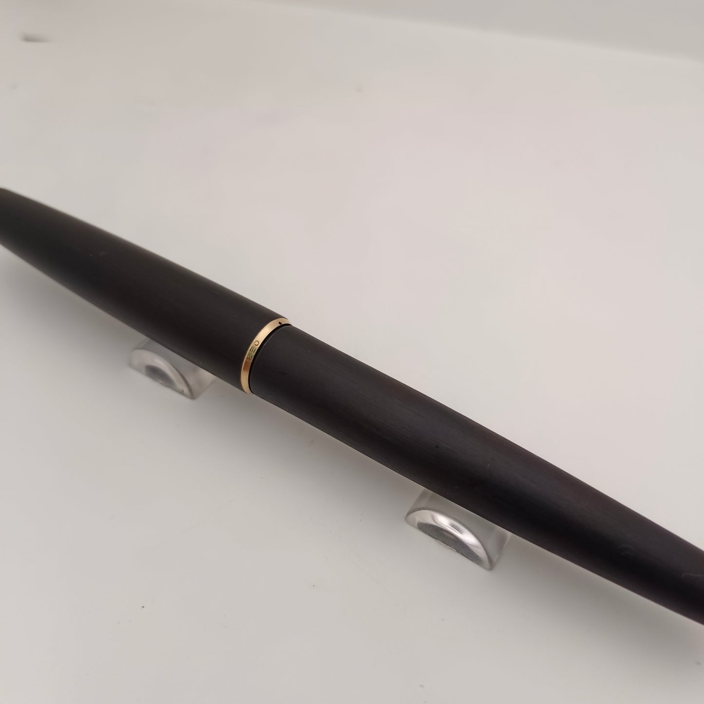 Vintage Montblanc 220 Matte Black Fountain Pen-Gold trim