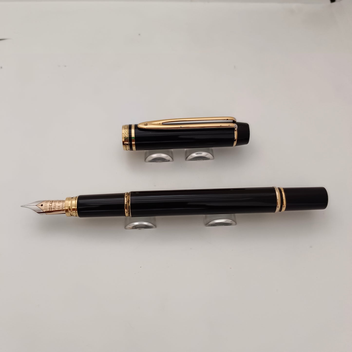 Waterman Ideal Le man 100 Black Gold trims Fountain Pen